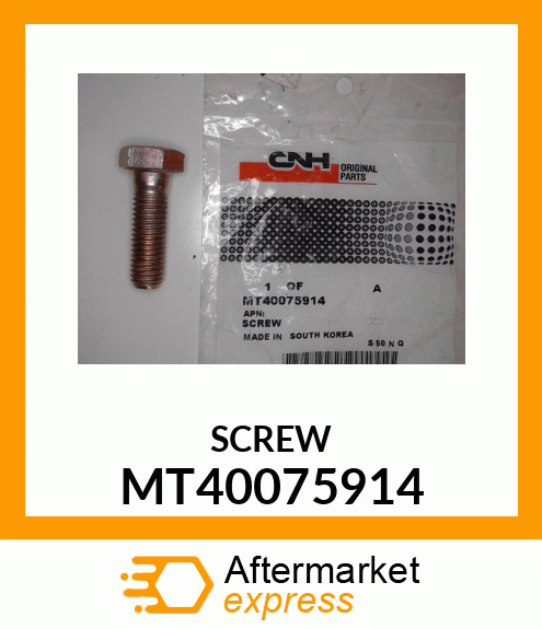 SCREW MT40075914