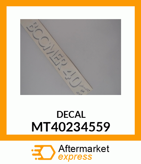 DECAL MT40234559