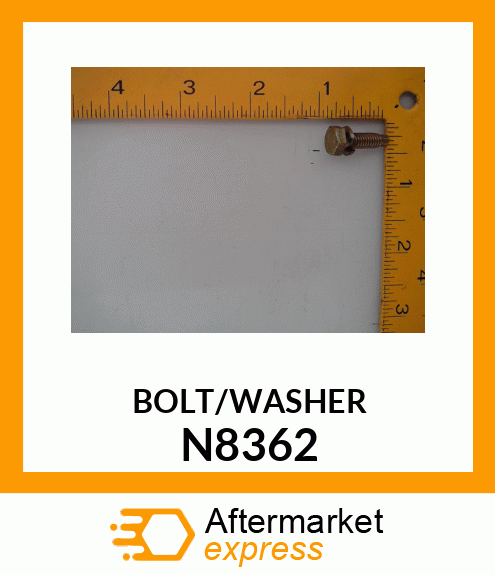 BOLT/WASHER N8362