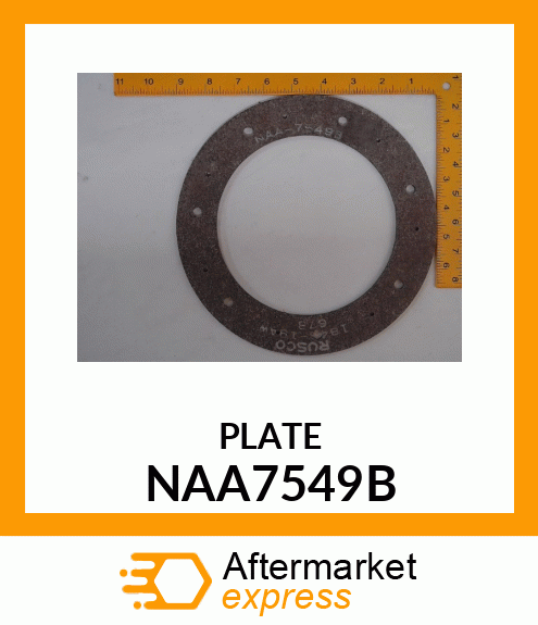 PLATE NAA7549B