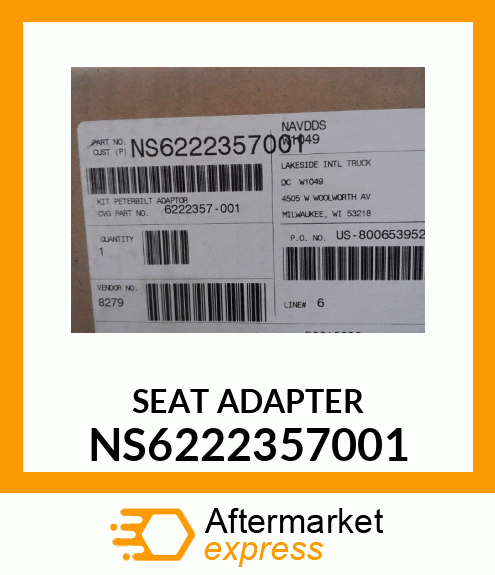 SEAT ADAPTER NS6222357001