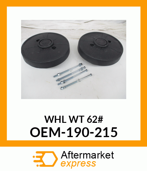 WHL WT 62# OEM-190-215