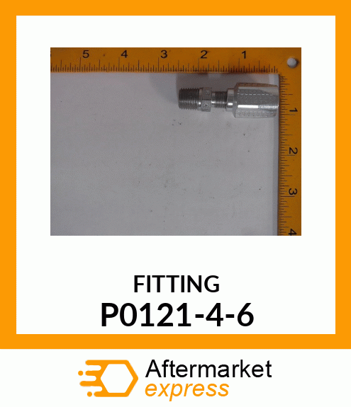 FITTING P0121-4-6