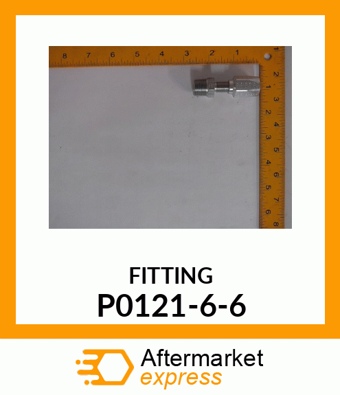 FITTING P0121-6-6