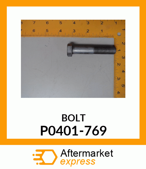 BOLT P0401-769