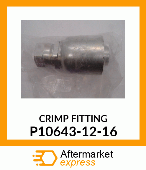 CRIMP FITTING P10643-12-16