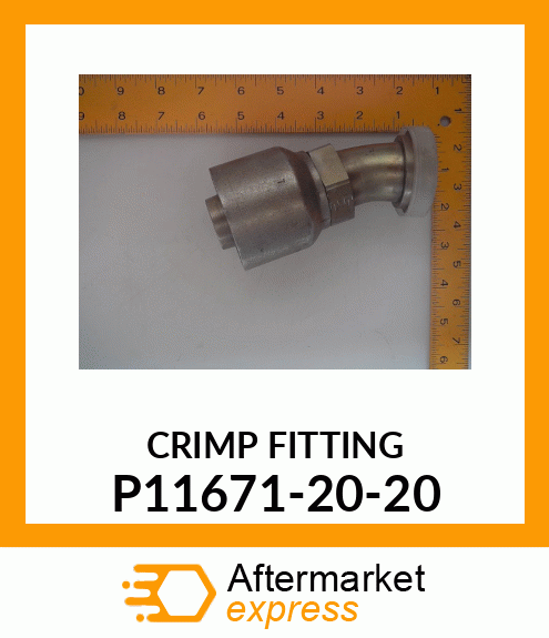 CRIMP FITTING P11671-20-20