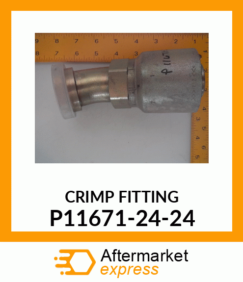 CRIMP FITTING P11671-24-24