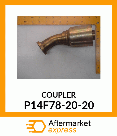 COUPLER P14F78-20-20