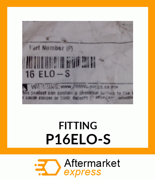 FITTING P16ELO-S