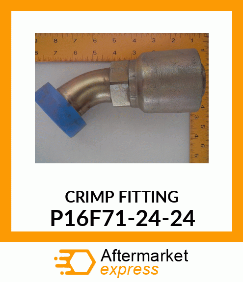 CRIMP FITTING P16F71-24-24