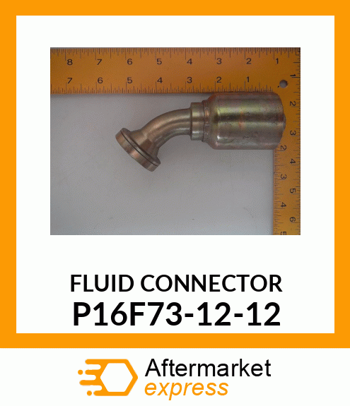 FLUID CONNECTOR P16F73-12-12