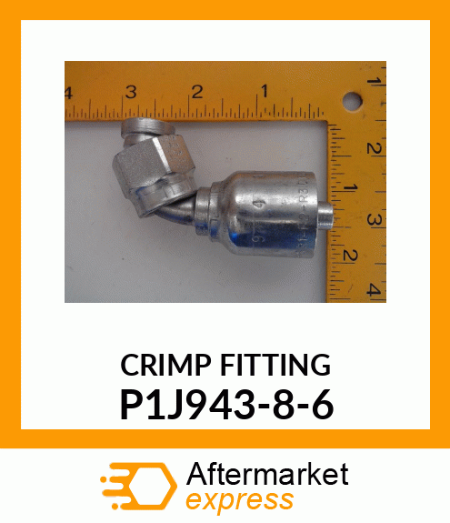 CRIMP FITTING P1J943-8-6