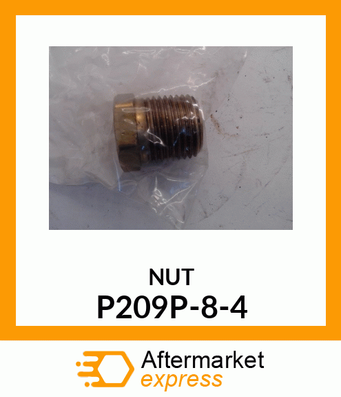 NUT P209P-8-4