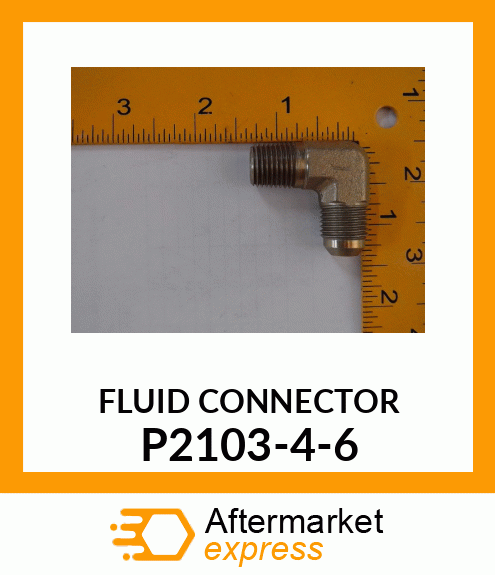 FLUID CONNECTOR P2103-4-6