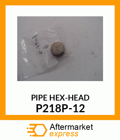 PIPE HEX-HEAD P218P-12