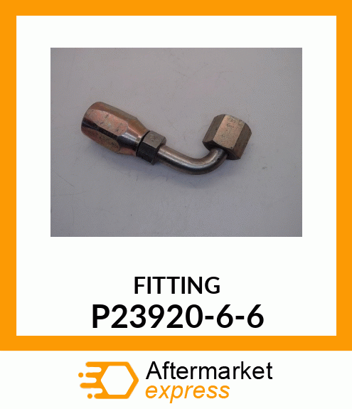 FITTING P23920-6-6