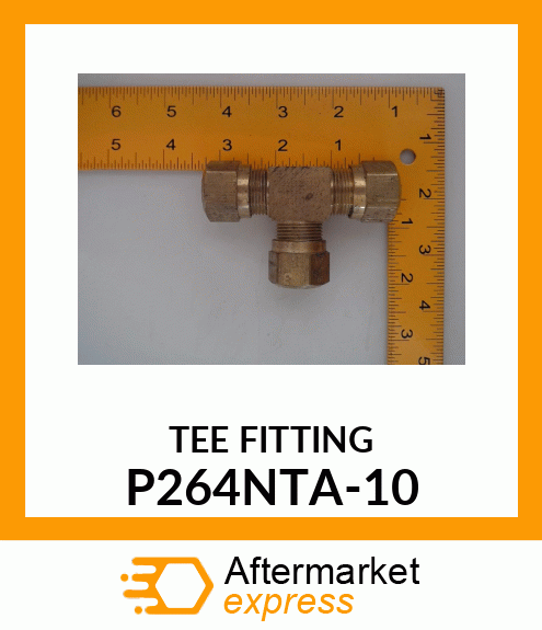 TEE FITTING P264NTA-10