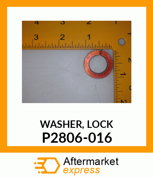 WASHER, LOCK P2806-016