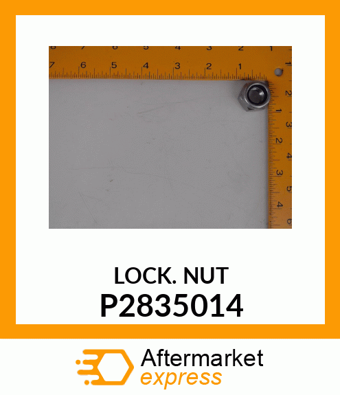 LOCK NUT P2835014