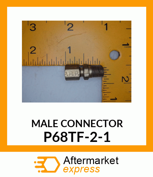 MALE CONNECTOR P68TF-2-1