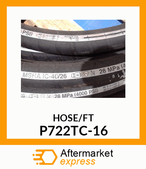 HOSE/FT P722TC-16