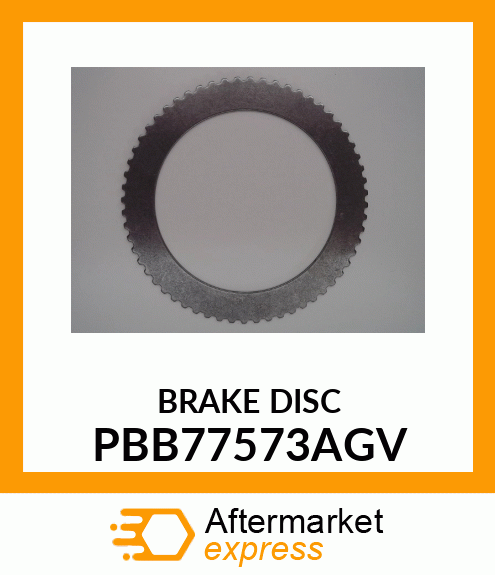 BRAKE DISC PBB77573AGV