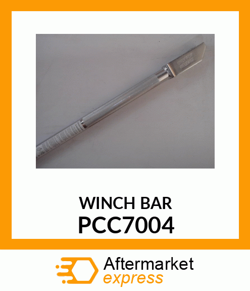 WINCH BAR PCC7004