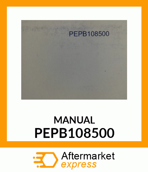 MANUAL PEPB108500