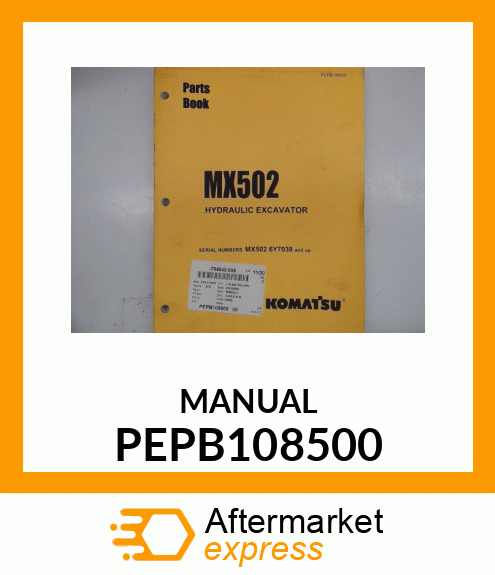 MANUAL PEPB108500