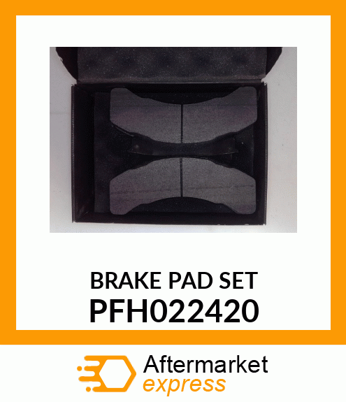 BRAKE PAD SET PFH022420