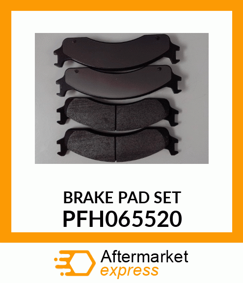 BRAKE PAD SET PFH065520