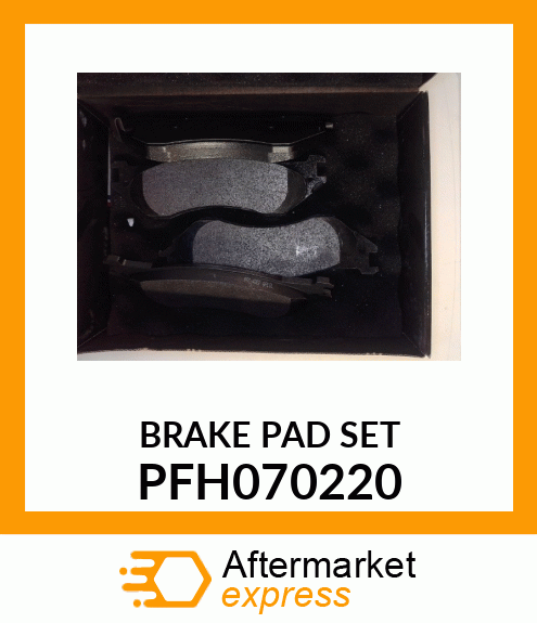 BRAKE PAD SET PFH070220