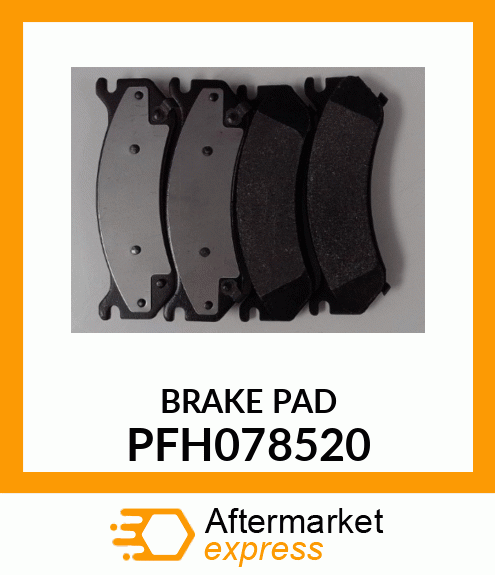 BRAKE PAD PFH078520