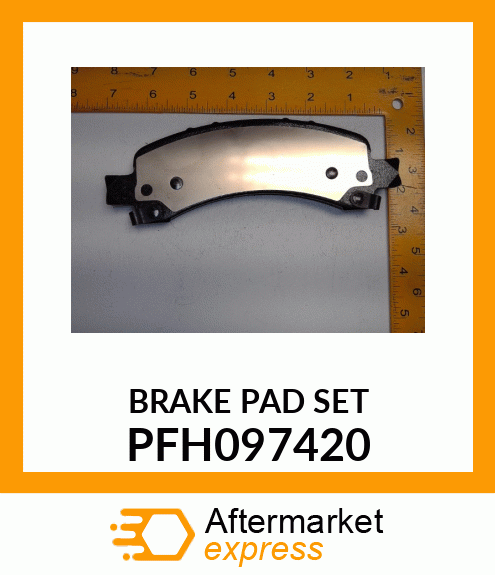 BRAKE PAD SET PFH097420