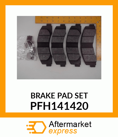 BRAKE PAD SET PFH141420