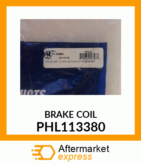 BRAKE COIL PHL113380