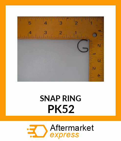 SNAP RING PK52