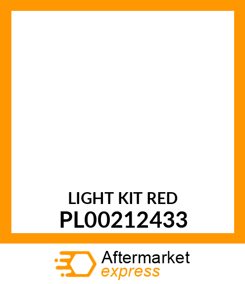 LIGHT KIT RED PL00212433