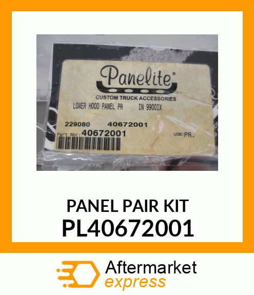 PANEL PAIR KIT PL40672001