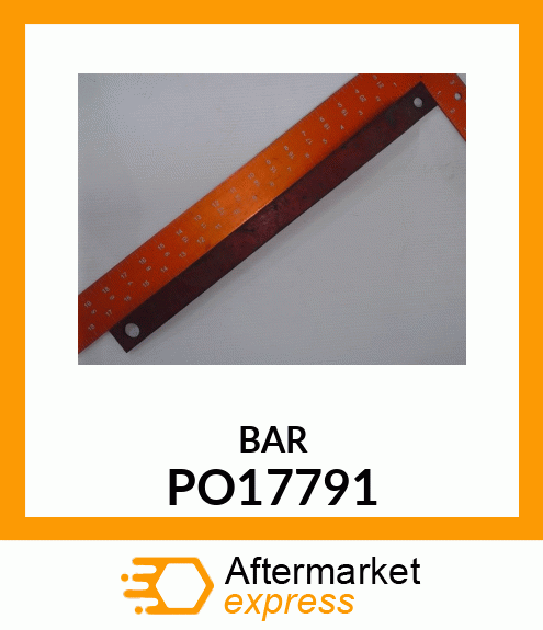 BAR PO17791