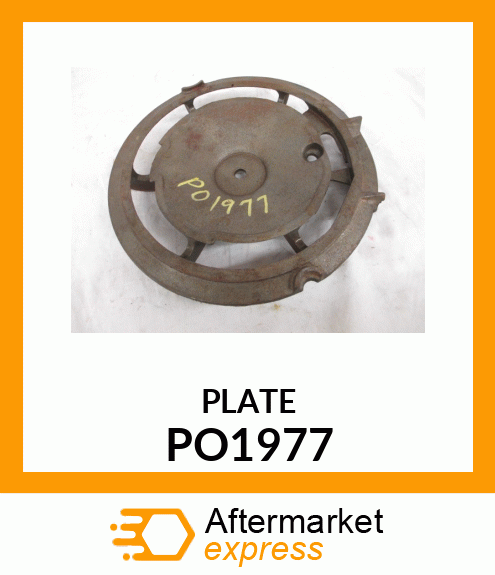 PLATE PO1977