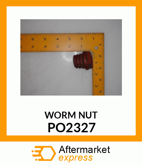 WORM NUT PO2327