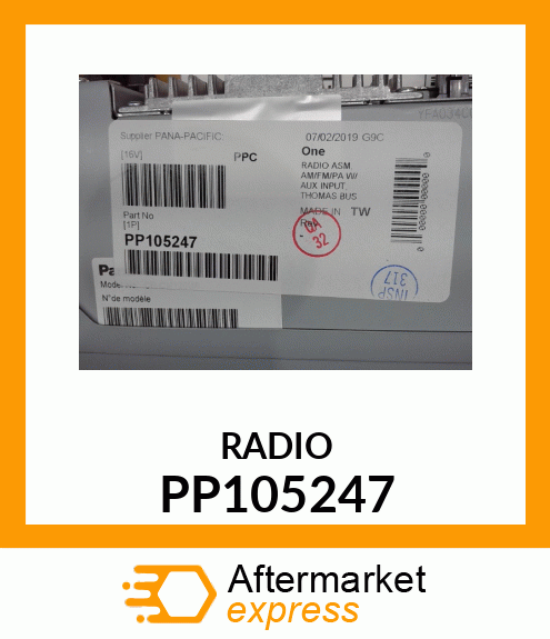 RADIO PP105247