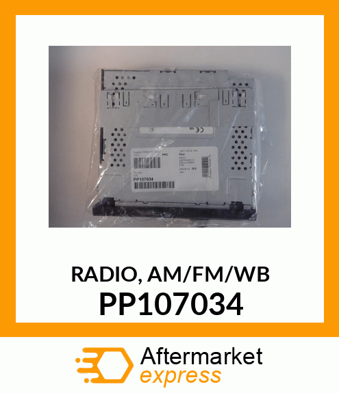 RADIO, AM/FM/WB PP107034