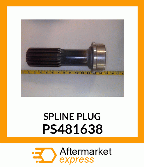 SPLINE PLUG PS481638