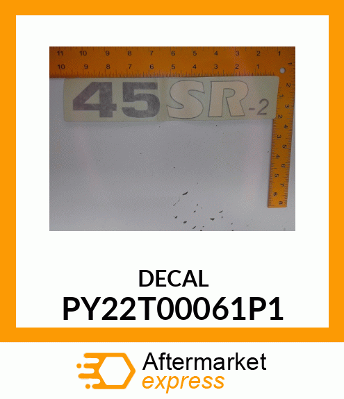 DECAL PY22T00061P1