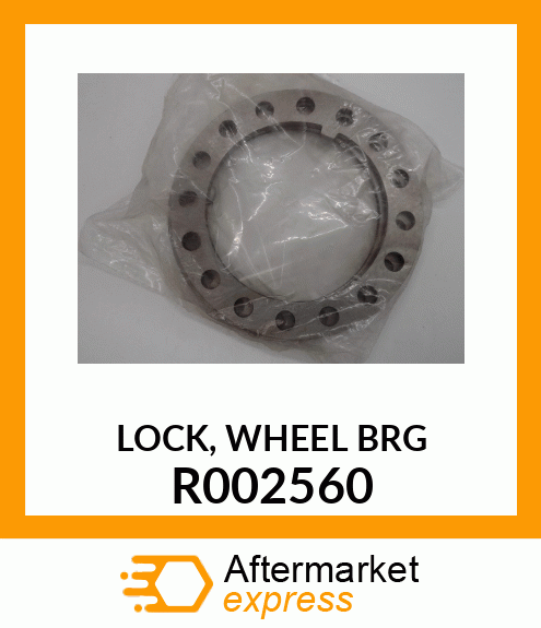 LOCK, WHEEL BRG R002560