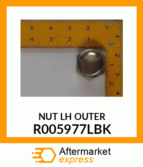 NUT LH OUTER R005977LBK