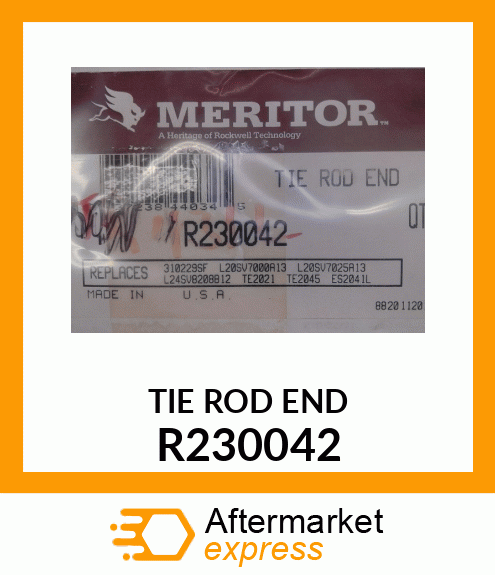 TIE ROD END R230042